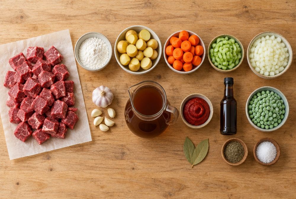 Ingredients for Beef Stew