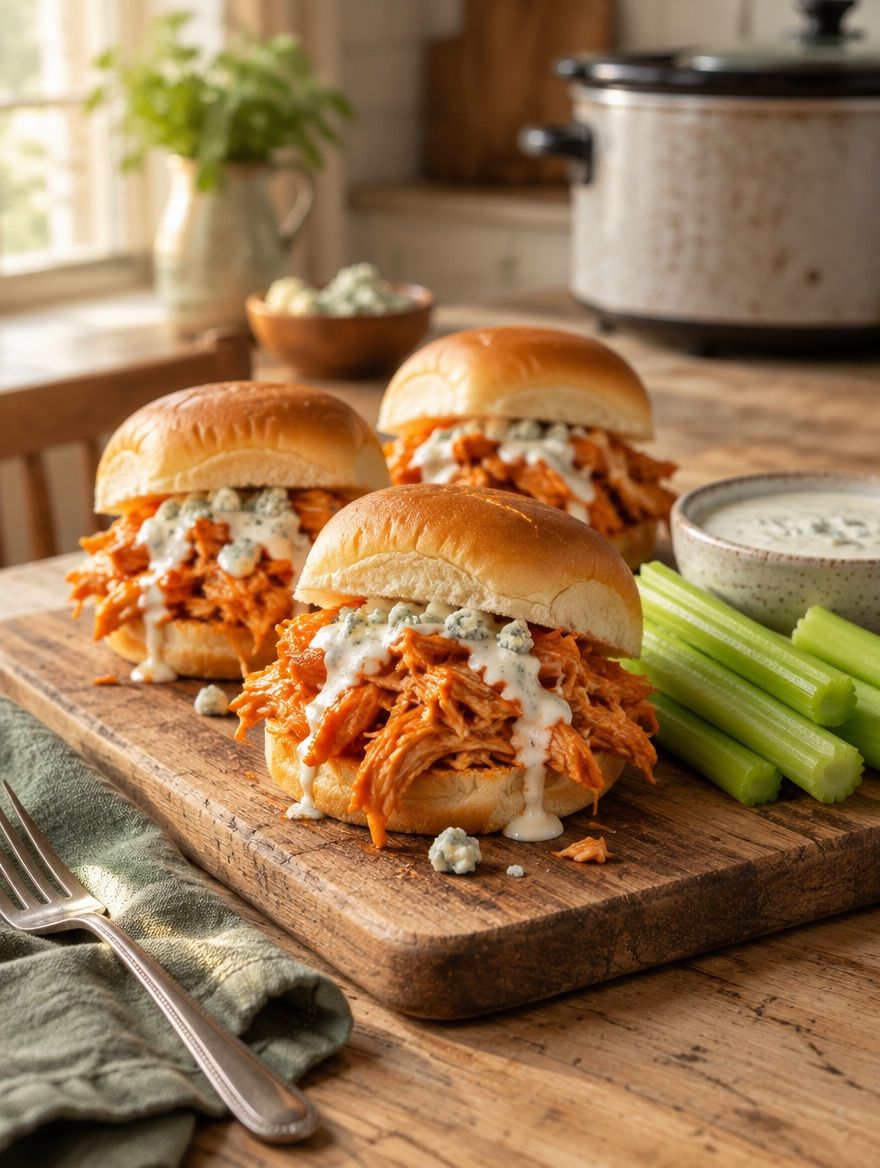 Buffalo Chicken Sliders