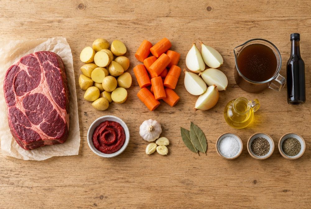 Ingredients for Classic Pot Roast