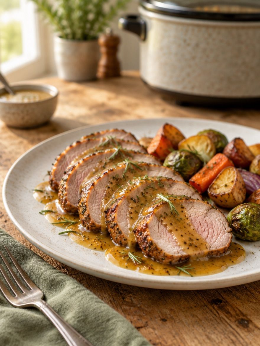 Honey Mustard Pork Tenderloin
