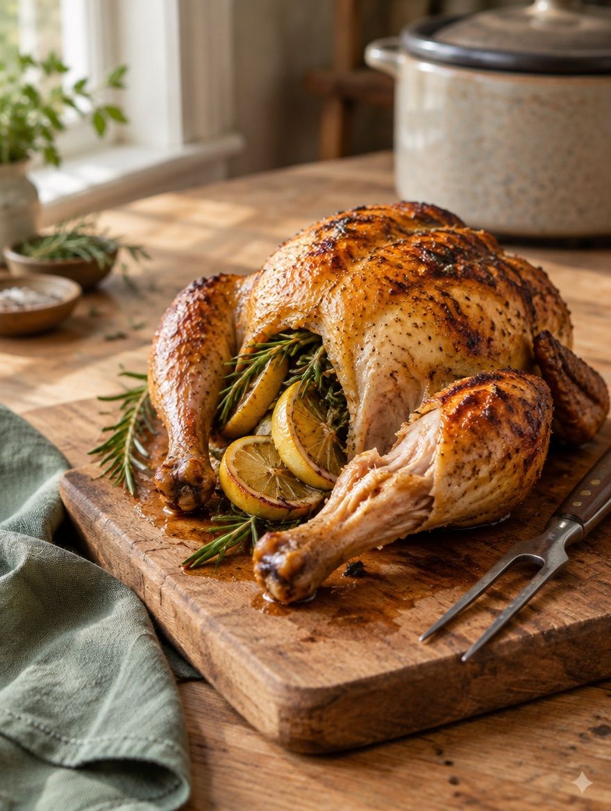 Lemon Herb Whole Chicken
