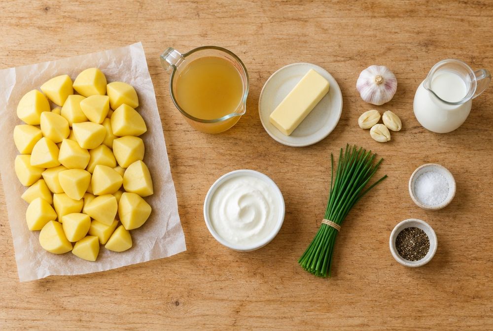 Ingredients for Mashed Potatoes