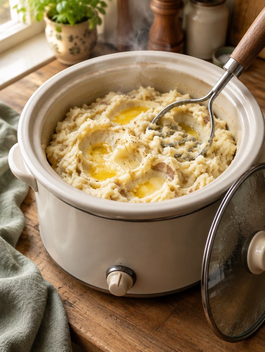 Mashed Potatoes in the slow cooker