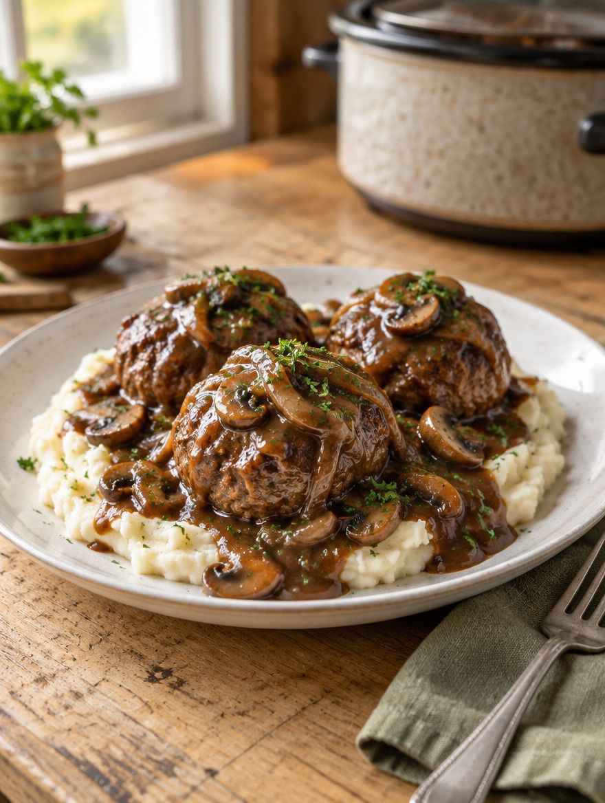 Salisbury Steak Meatballs