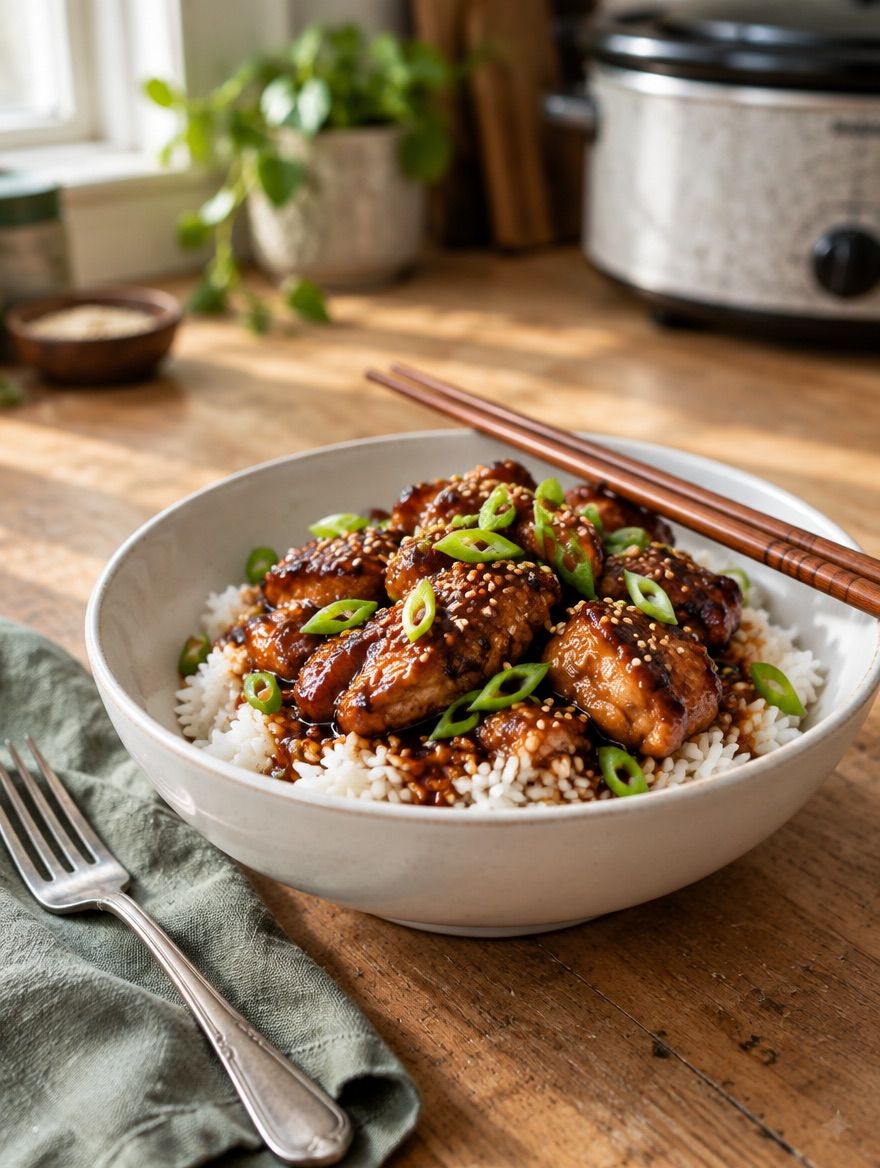 Teriyaki Chicken and Rice